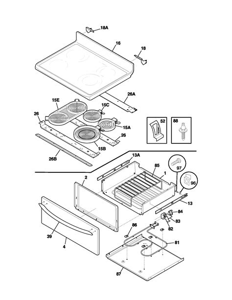 replacement parts for frigidaire gallery gas stove